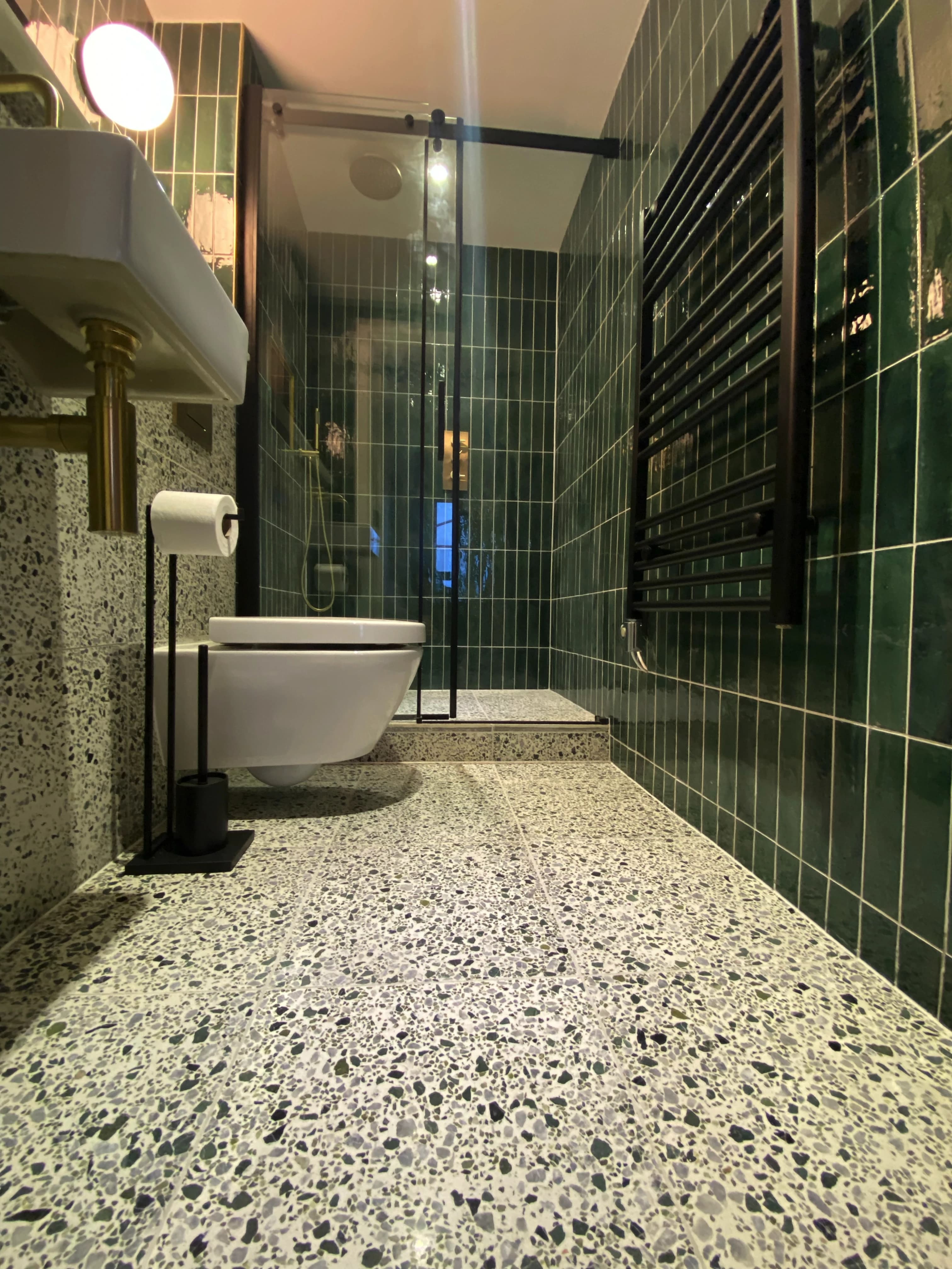 Dual bathroom renovation project in E9