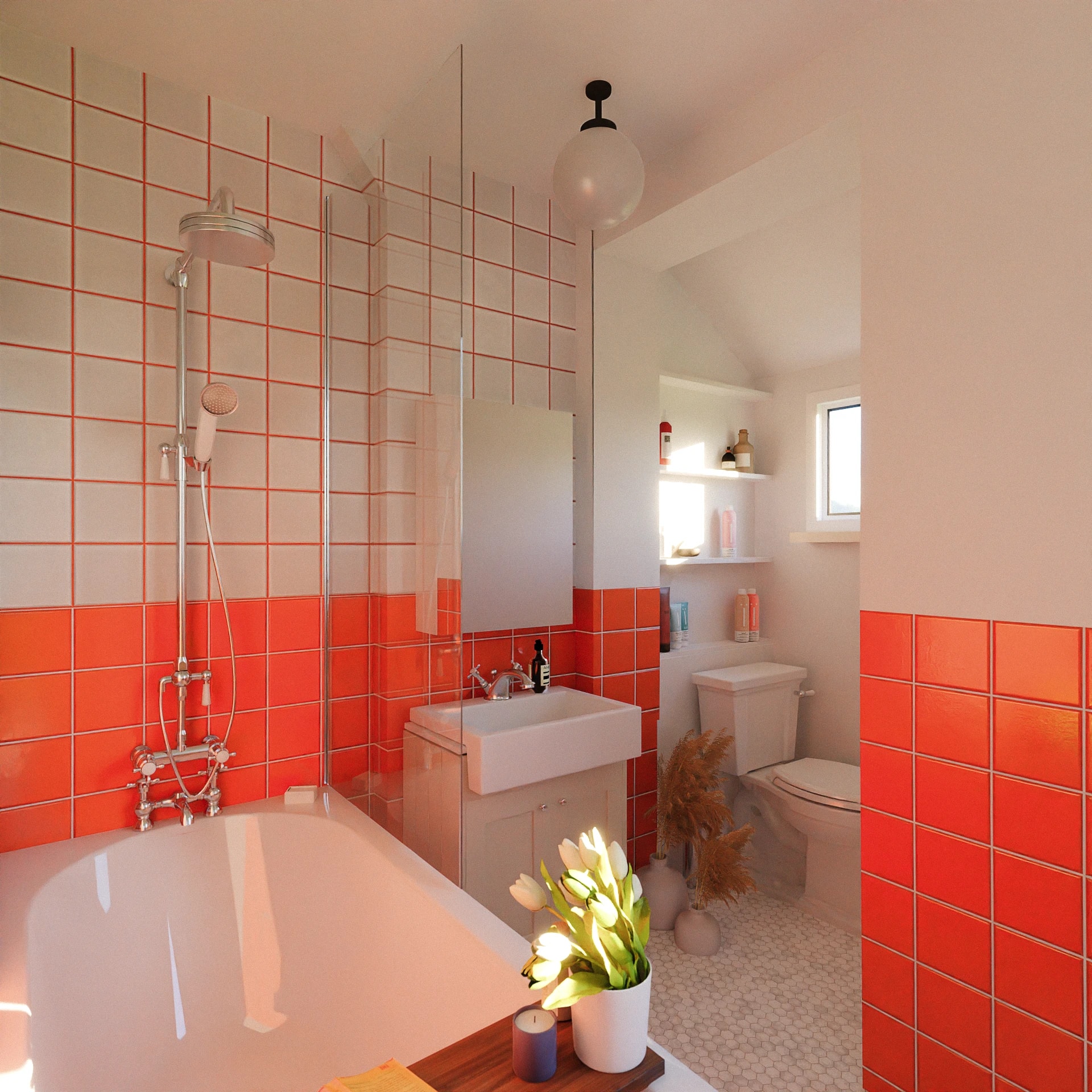 Bathroom Design and Renovation in E7, completed project photograph 3