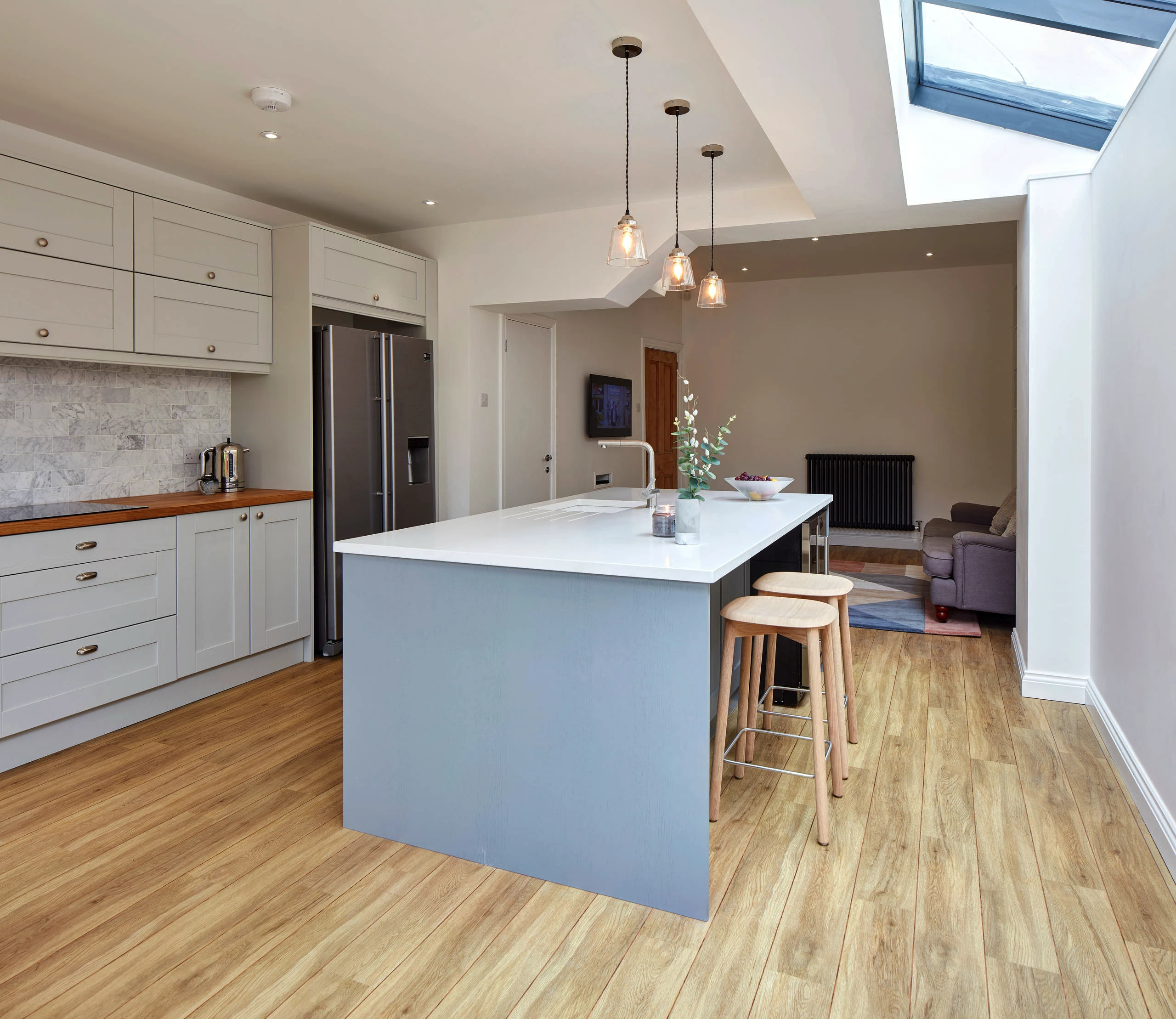 Side Return Kitchen Extension in E7, completed project photograph 2