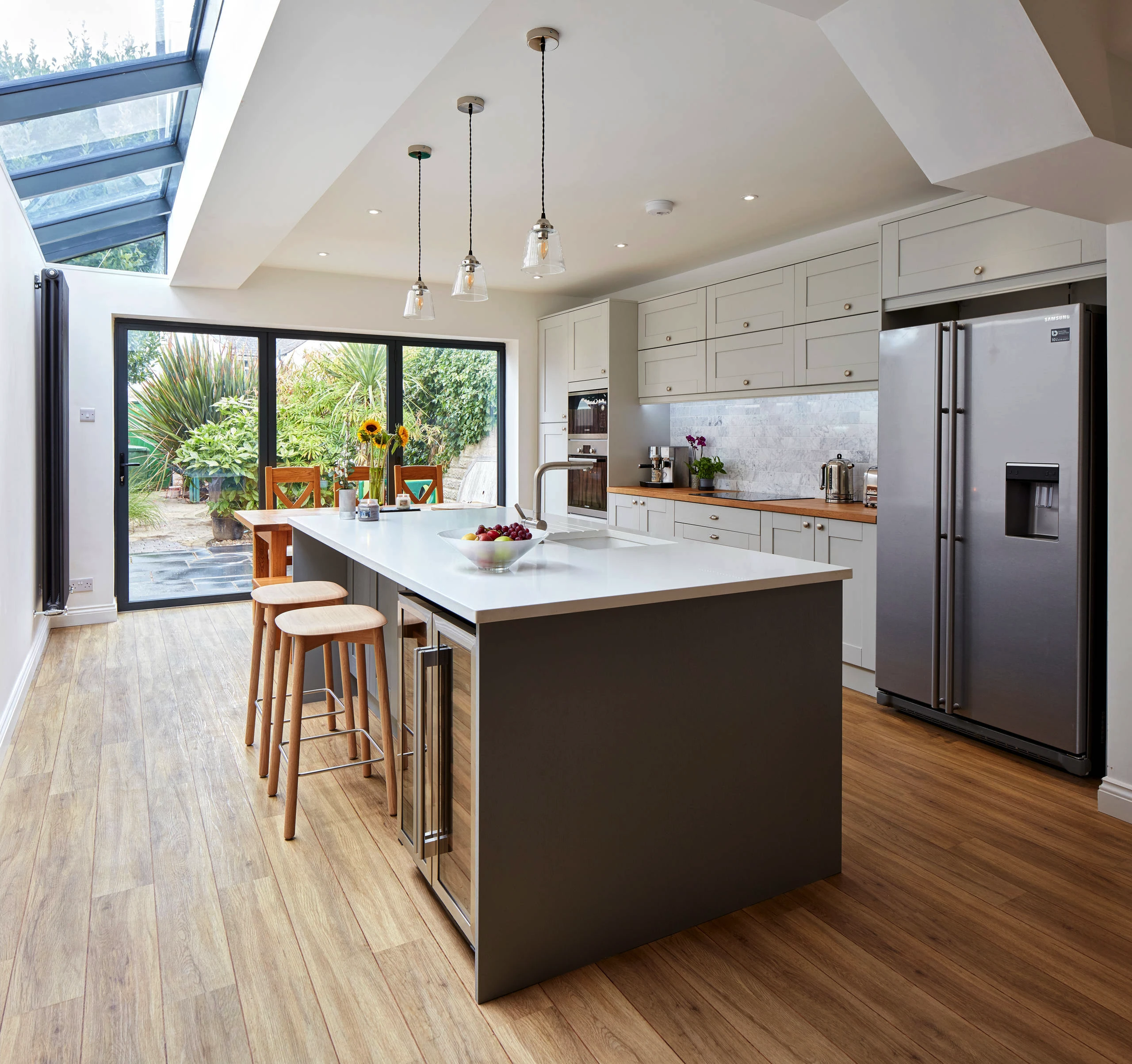 Side Return Kitchen Extension in E7, completed project photograph 8