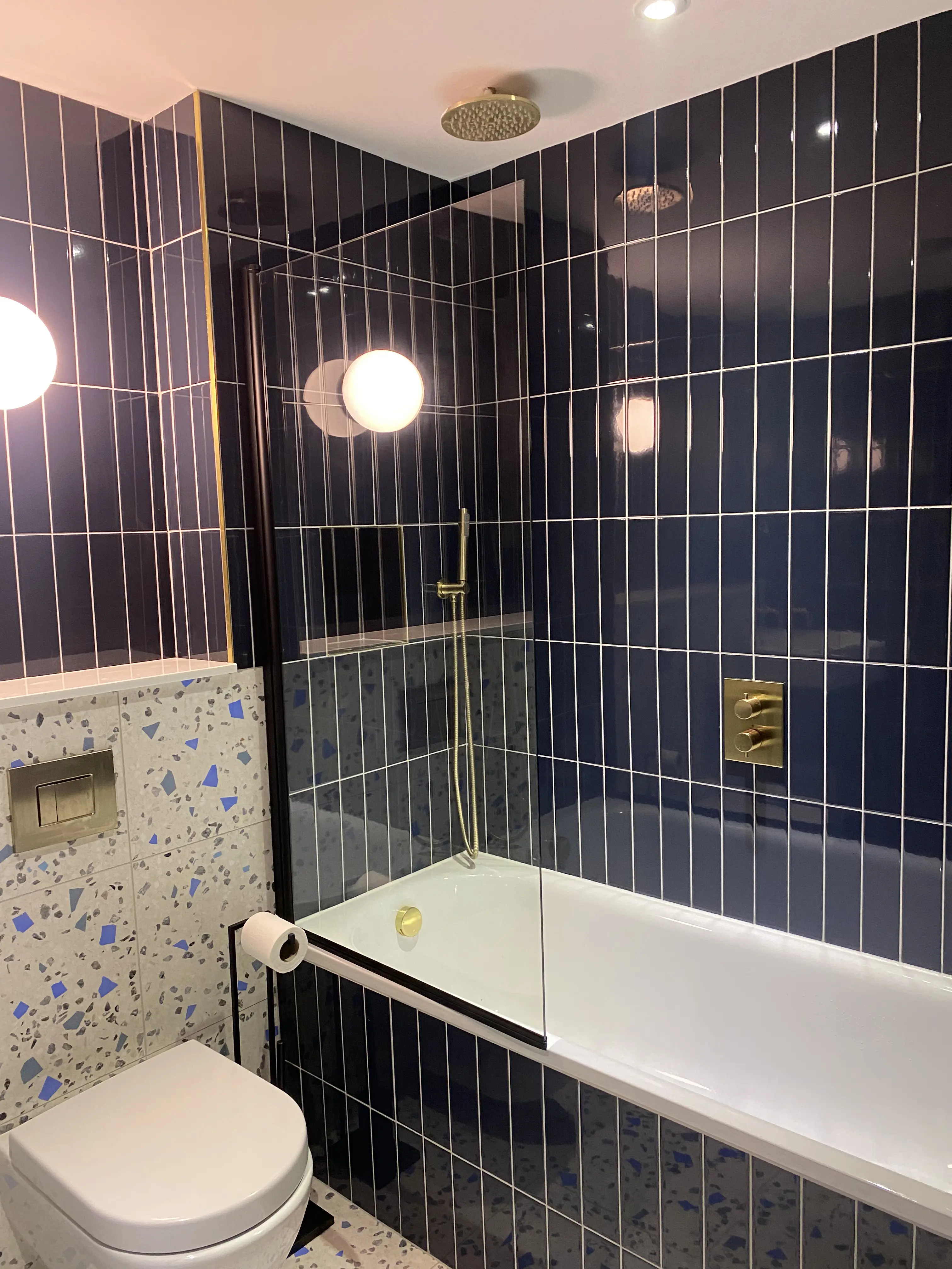 Two Bathroom Renovations in E9, completed project photograph 6