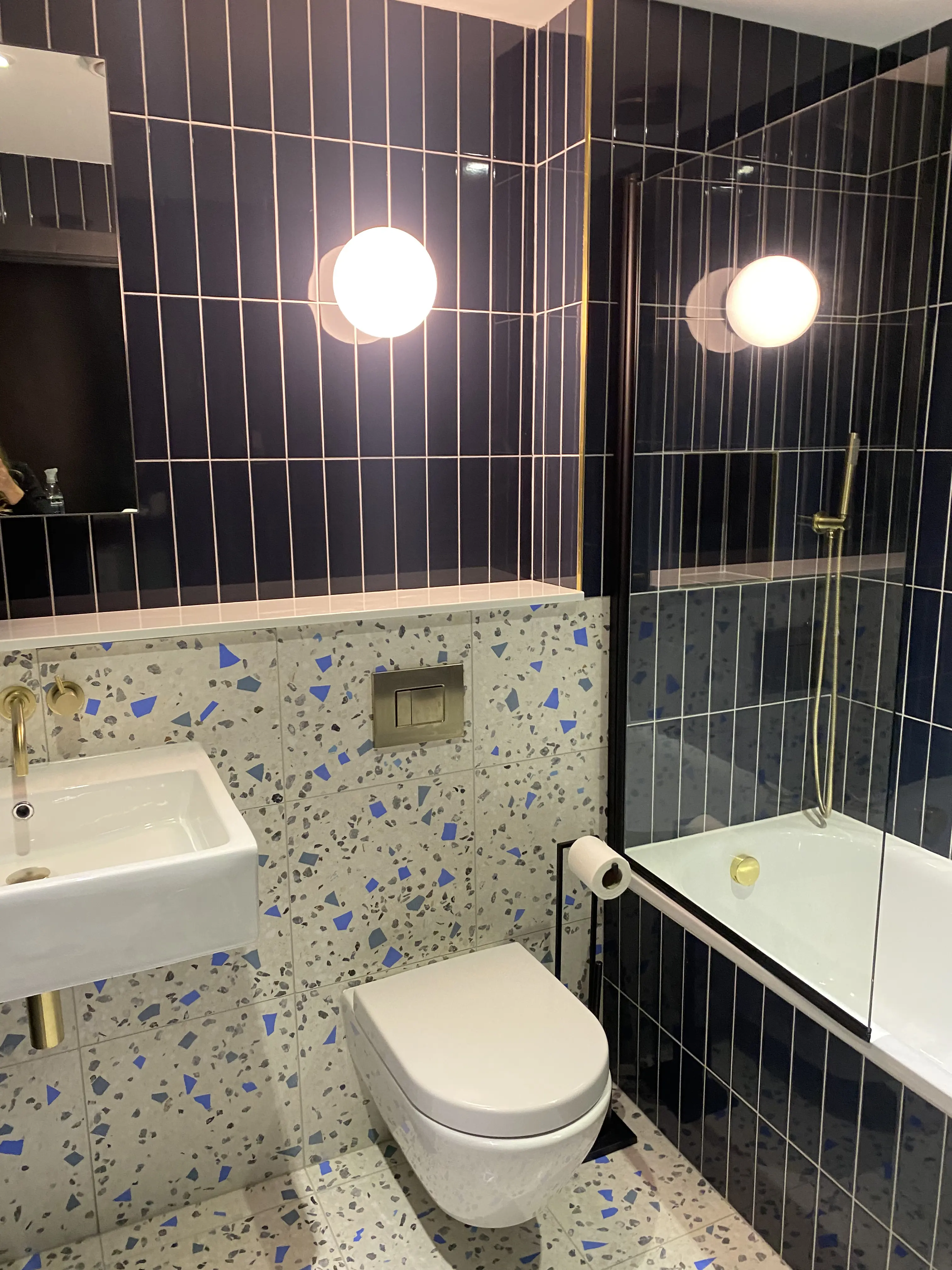 Two Bathroom Renovations in E9, completed project photograph 7
