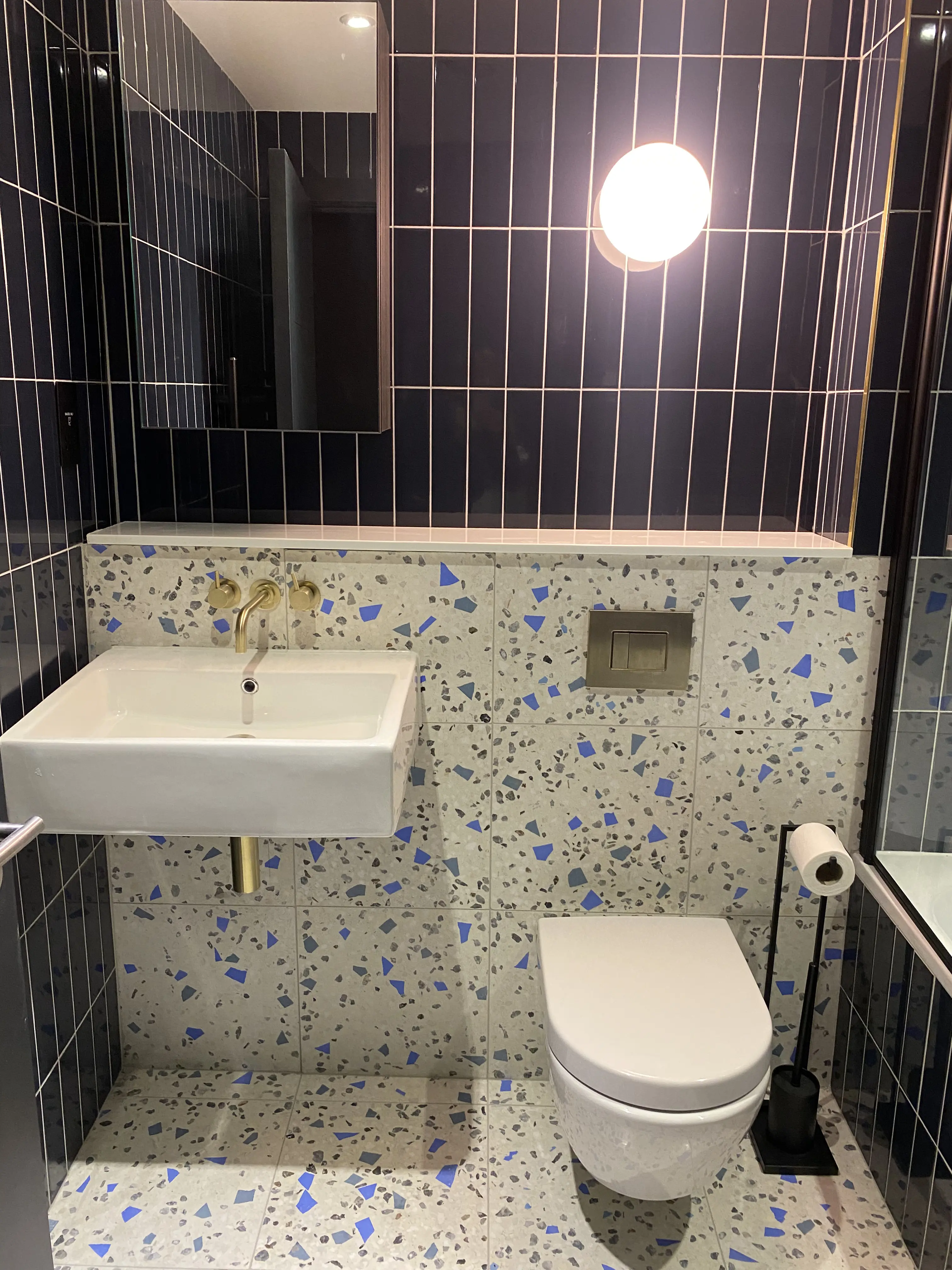Two Bathroom Renovations in E9, completed project photograph 8