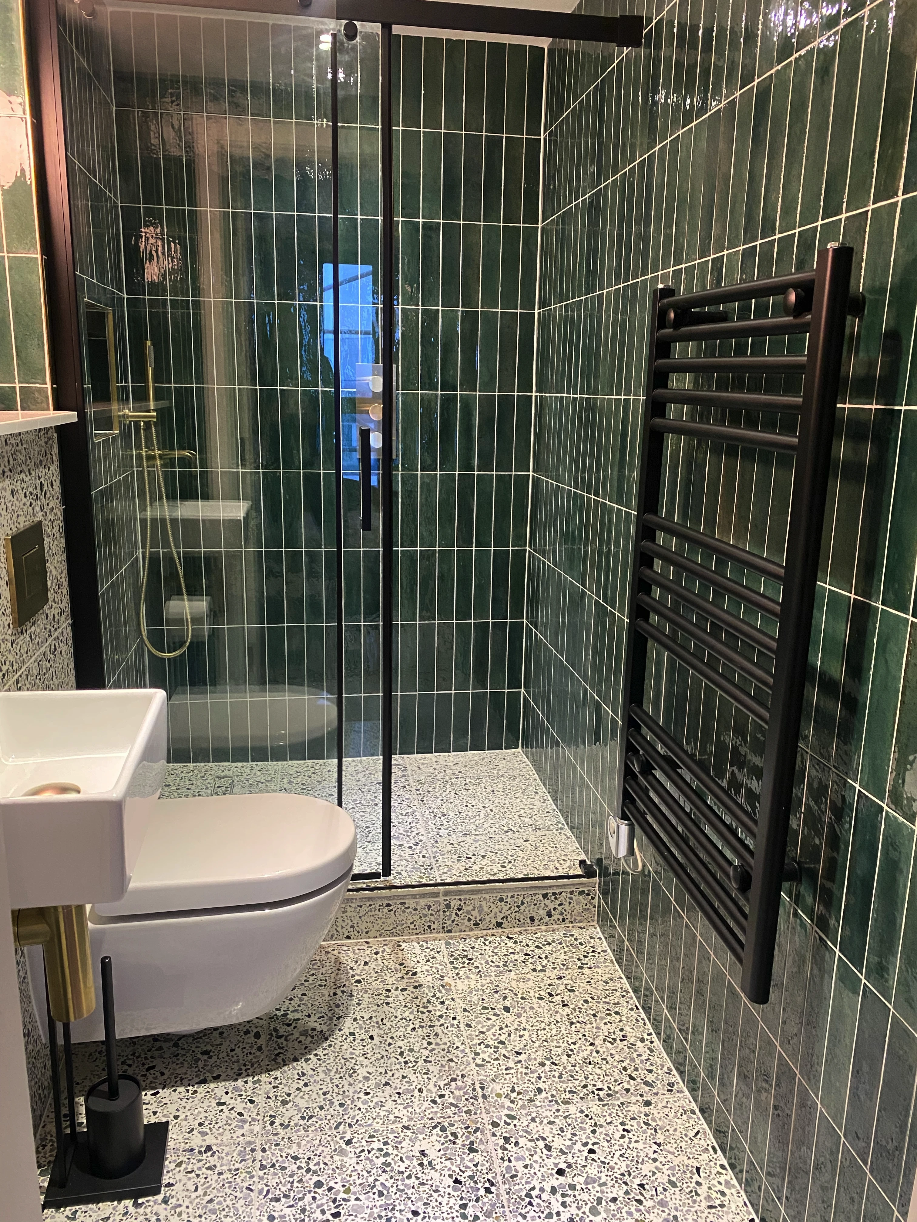 Two Bathroom Renovations in E9, completed project photograph 13