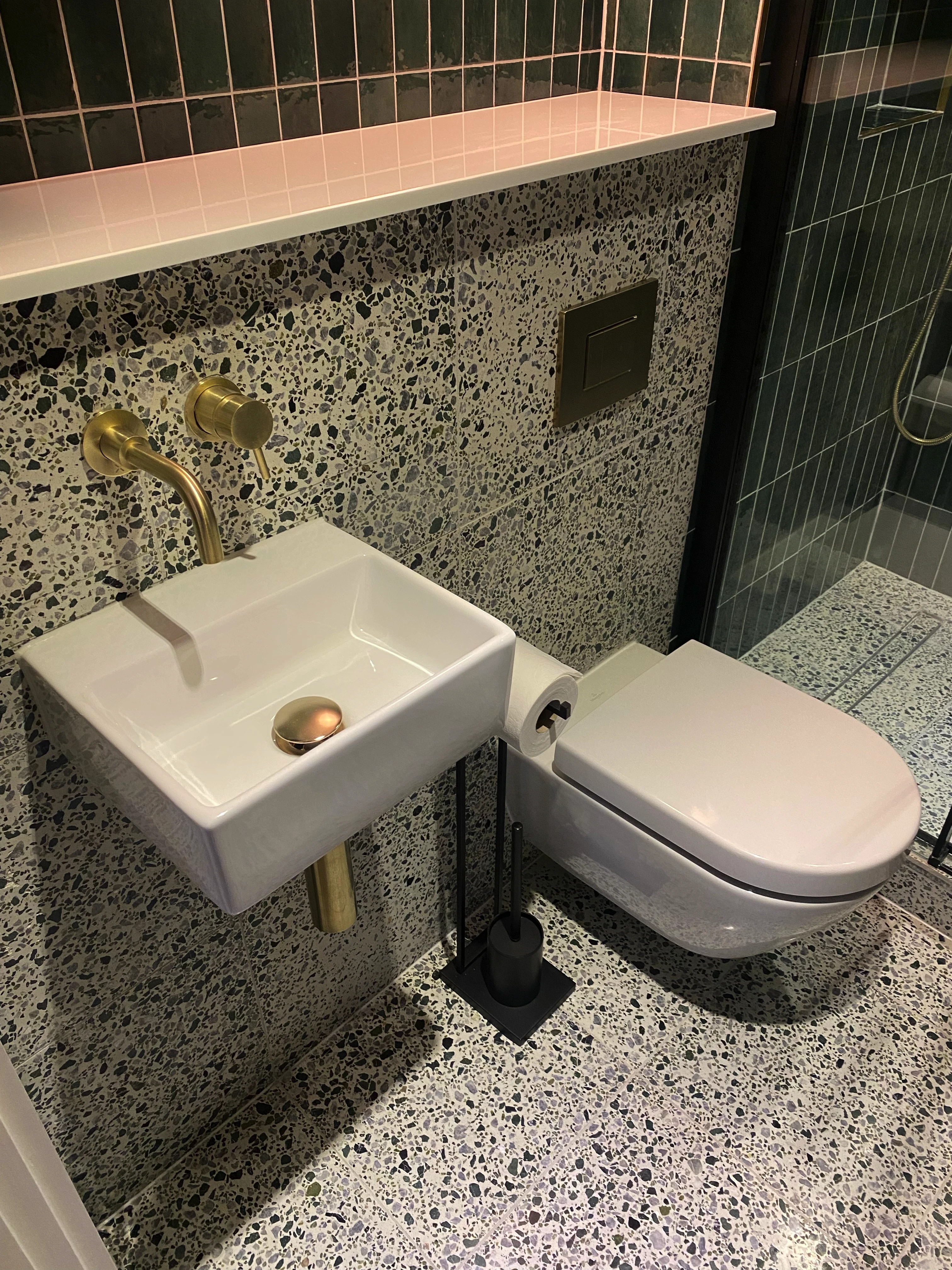 Two Bathroom Renovations in E9, completed project photograph 14